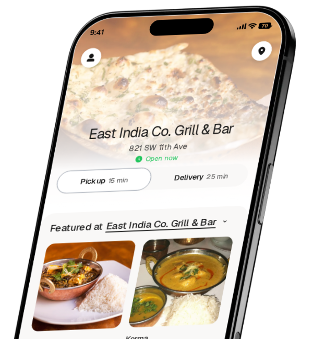 East India Co. Grill & Bar app preview
