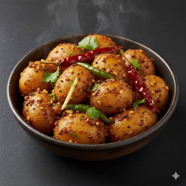 Achari Aloo.