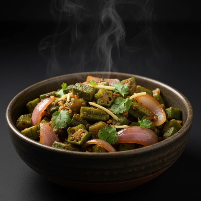 Bhindi Pyaaz.