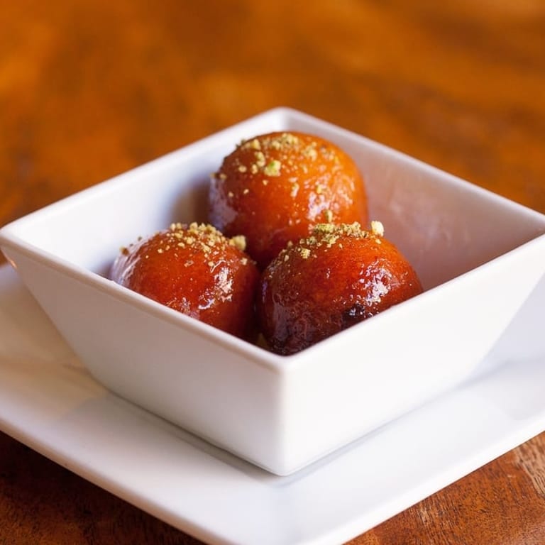 Indulge in our gulab jamun