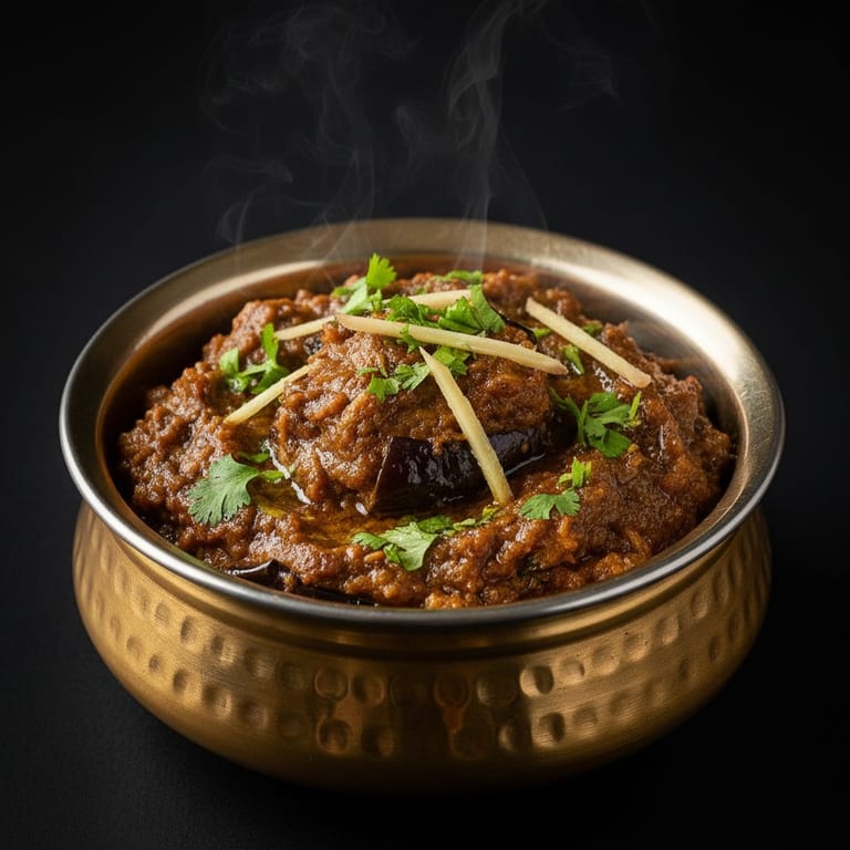 Delicious Baingan Bharta Awaits