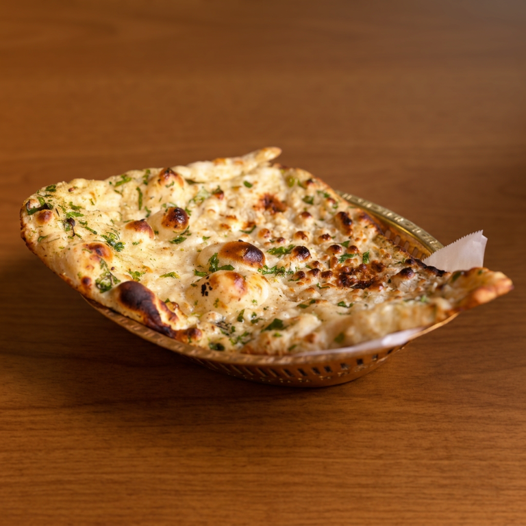Delicious Garlic Naan