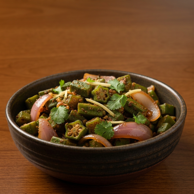 Bhindi Pyaaz.