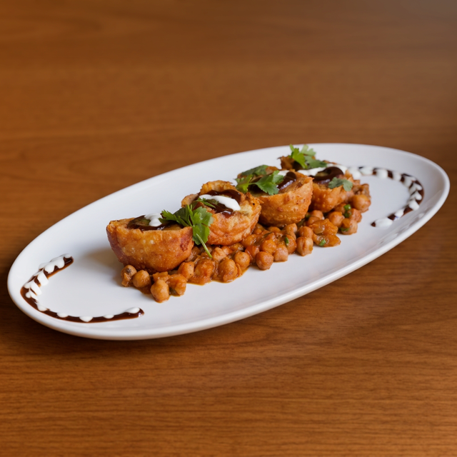Samosa Chaat.